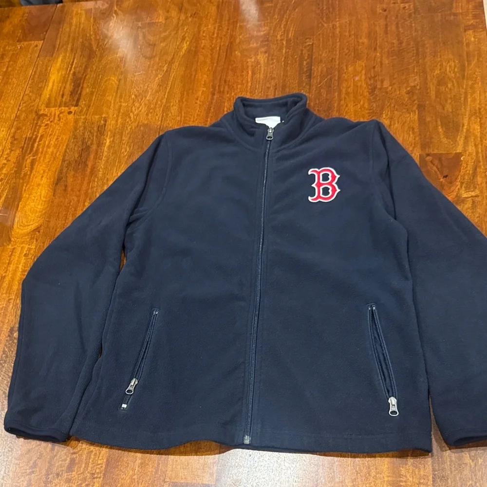 Genuine Merchandise navy zip
